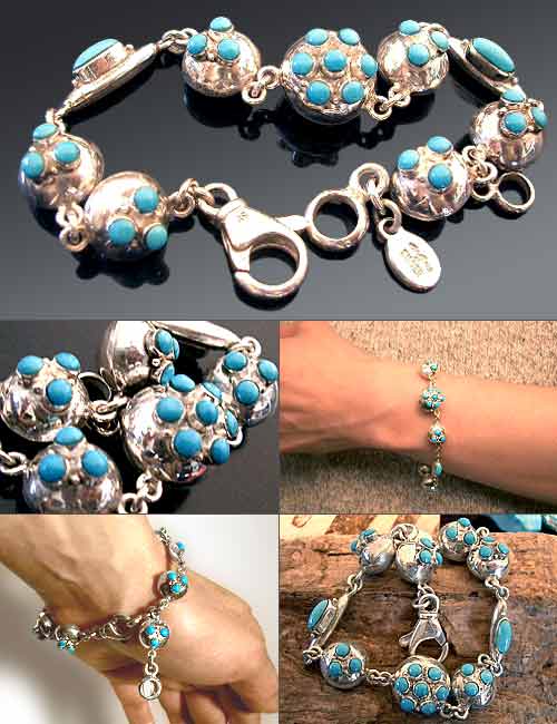 トルコ石ブレスレット